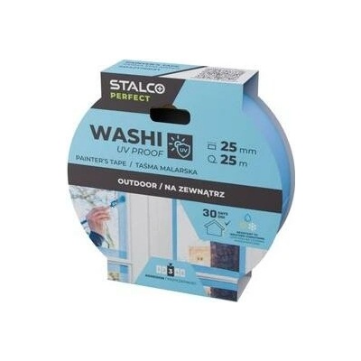 Stalco S042176651 Perfect Washi UV Proof 25 mm x 25 m