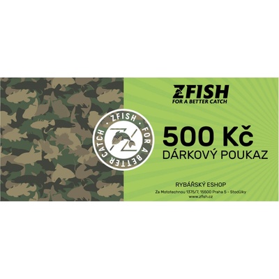 Zfish Dárkový Poukaz 500,- Kč