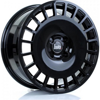 BOLA B12 8x17 5x100 ET30-45 gloss black