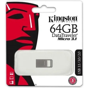 Kingston DataTraveler Micro 64GB USB 3.1 DTMC3/64GB Флаш памет