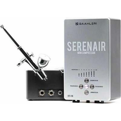 Green Stuff World Gaahleri Serenair airbrush kit with compressor / Súprava airbrush Gaahleri Serenair s komp