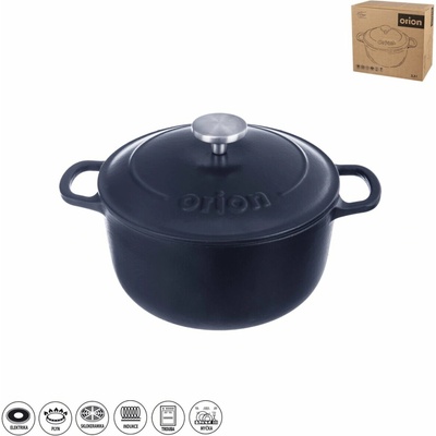 ORION Hrniec LIATINA SMALT 22 cm 3,3 l pokrievka