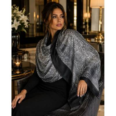 Šál Pašmína Clarissa černá – Zbozi.Blesk.cz