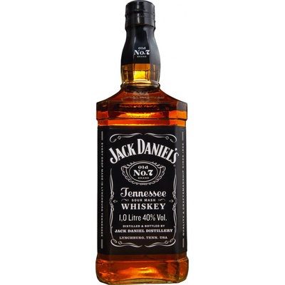 Jack Daniel's Black 40% 1 l (čistá fľaša)