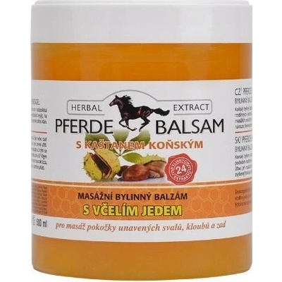 VIVACO PFERDE BALSAM masážní balzám s včelím jedem 500 ml