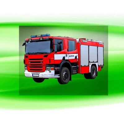 SCANIA CAS 20 DTF nažehlovačka 24x15 cm