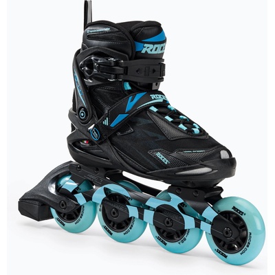 Roces Дамски ролкови кънки Roces Helium II TIF black/azure