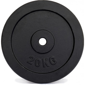 TRINFIT Závažia na činky liatina 20 kg 30 mm