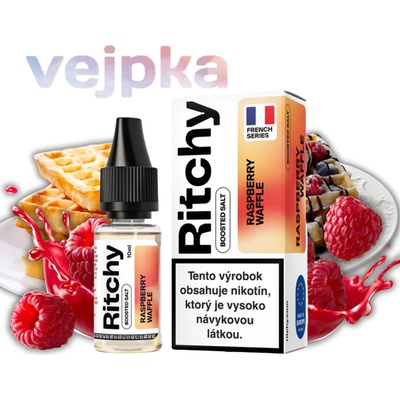 Ritchy Salt Raspberry Waffle 10 ml 10 mg
