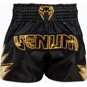 Venum Мъжки шорти за тренировки по муай тай Venum Inferno black/gold