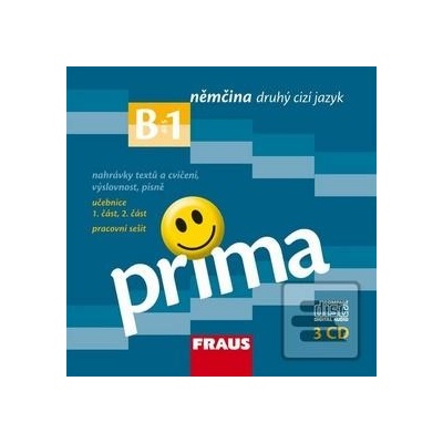Prima B1/díl 5 CD k učebnice + pracovní sešit /3ks/