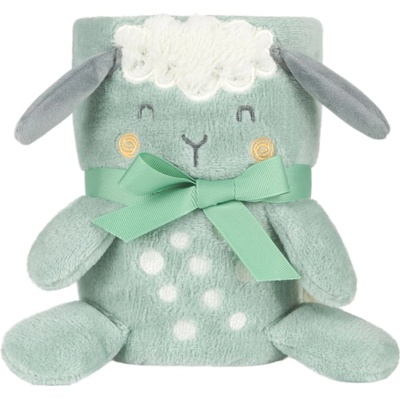 KikkaBoo Бебешко одеяло с 3D бродерия KikkaBoo - Sleepy Sheep (31103020170)