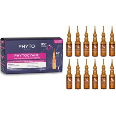 Phyto Professional Phytocyane Anti-Hair Loss Treatment Post-partum, Stress, Diet - Přípravek proti padání vlasů 12 ml