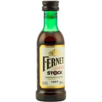 Fernet Stock 38% 0,05 l (čistá fľaša)