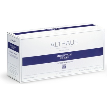 Althaus Черен чай Althaus - Голям пакет Планински билки 60 г