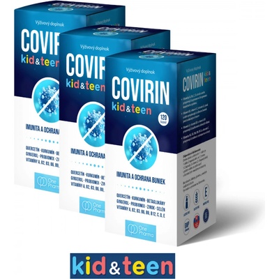 OnePharma COVIRIN KID&TEEN 3 x 120 kapsúl