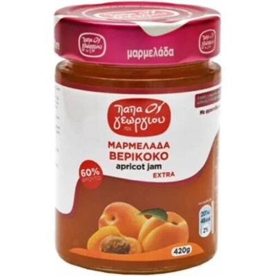 Papageorgiou Meruňkový džem extra 420 g