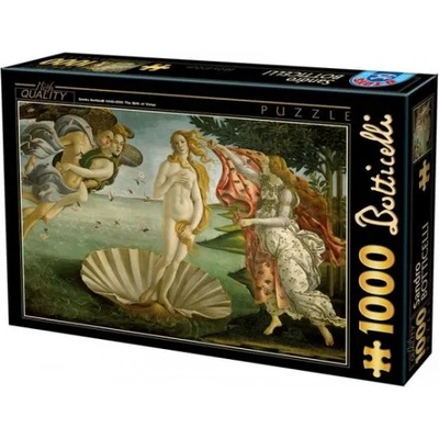 D-Toys - Puzzle Botticelli: The birth of Venus - 1 000 piese