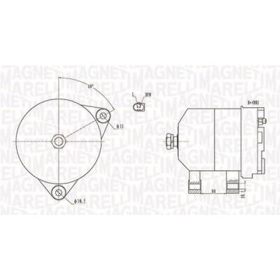 generátor MAGNETI MARELLI 063731913010