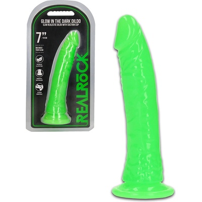 RealRock Dildo svítící 20 cm