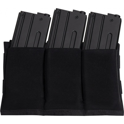 Rothco elastická na 3 puškové zásobníky AR15 Černá
