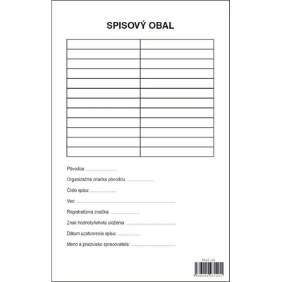 Igaz 120 Spisový obal A3