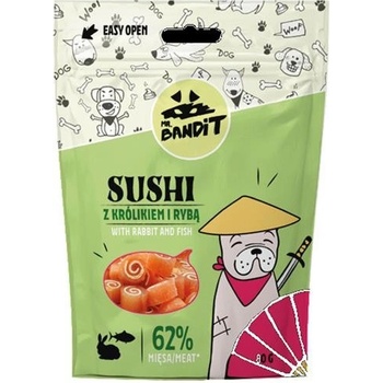 Mr. Bandit sushi rabbit & fish 80 g