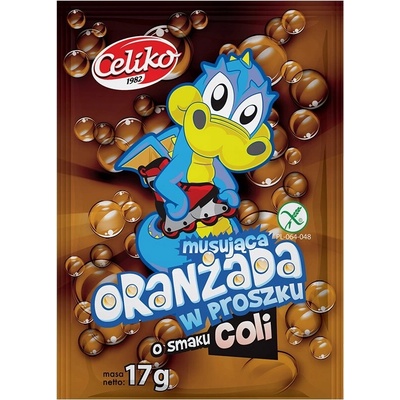 Celiko oranžáda s príchuťou Cola 17 g