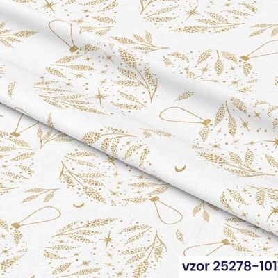 Vánoční role dekorační látky 150 25278-101 Soft