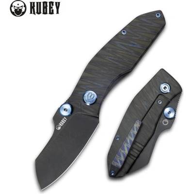 Kubey Monsterdog Titanium (M390) Balck/Flame Titanium