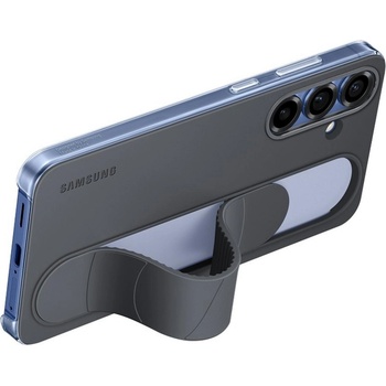 Samsung Оригинален калъф Samsung за Galaxy S25 Plus, Standing Grip Cover, Черен, EF-GS936CBE (8806095867762)