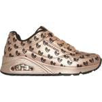Skechers Дамски маратонки Skechers Womens Casual Low-Top Trainers - Rose Gold