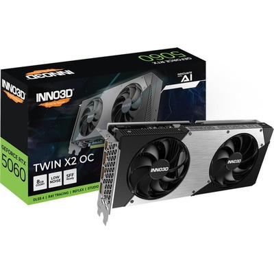 Inno3D GeForce RTX 5060 TWIN X2 OC 8GB GDDR7 128bit (N50602-08D7X-195070N)