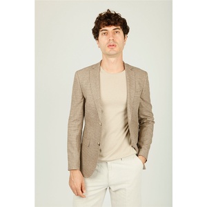 Centone Мъжко сако Regular Fit 6 Drop - Бежово 307270 (307270_Бежов)