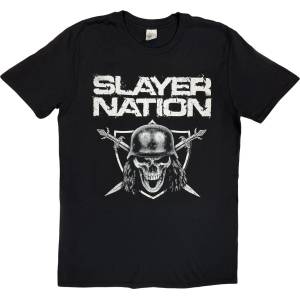 Slayer Slayer Nation 2015 Dates (Back Print) Black M Риза (SLAY01001A238M)