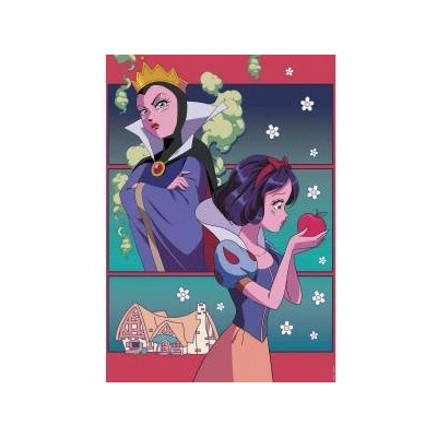 Educa Puzzle 2 x 500 pcs. Snow White / The Little Mermaid