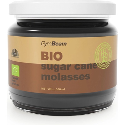 GymBeam BIO Melasa z cukrovej trstiny 360 ml