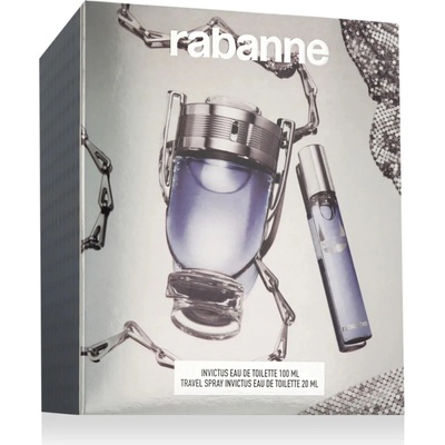 Paco Rabanne Invictus EDT 100 ml + EDT 20 ml darčeková sada