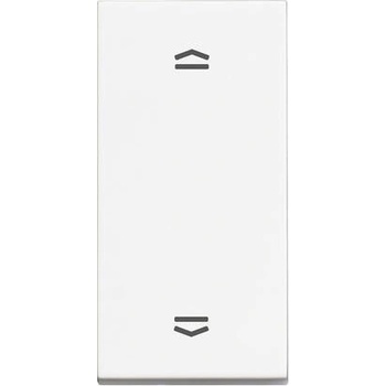 BTicino Бутон за щори 1 мод. 10A цвят Бял Classia - RW4037N (RW4037N)