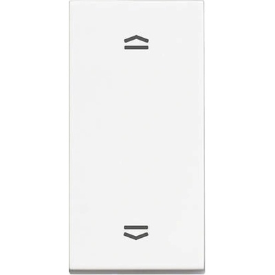 BTicino Бутон за щори 1 мод. 10A цвят Бял Classia - RW4037N (RW4037N)