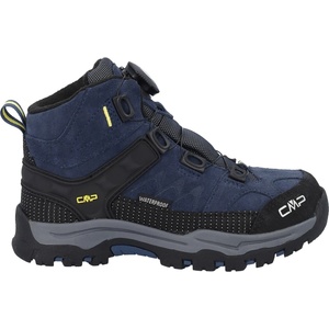 CMP Детски зимни ботуши CMP Kid's Kiruna Mid Fitgo Fleece WP Winter boots - Blue Ink / Yellow - размер 29 (EU) (702-4460-0312)