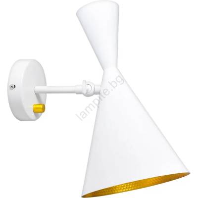 Polux Стенна лампа MODERN 1xE27/20W/230V бяла (SA0615)