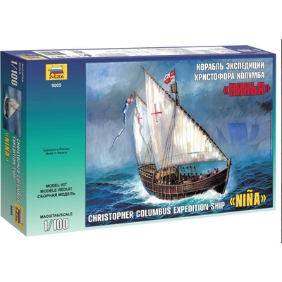 Zvezda Caravel Nina 9005 1:100