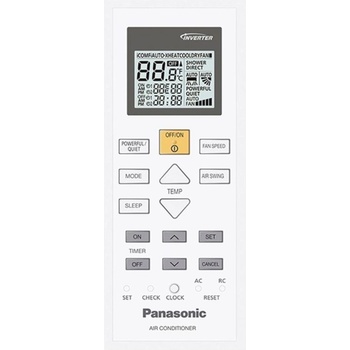 General PANASONIC CS-BZ25ZKE, CS-BZ35ZKE, CS-BZ50ZKE, CS-BZ60ZKE - съвместимо дистанционно управление на марката General (CS-BZ25ZKE, CS-BZ35ZKE, CS-BZ50ZKE, CS-BZ60ZKE)