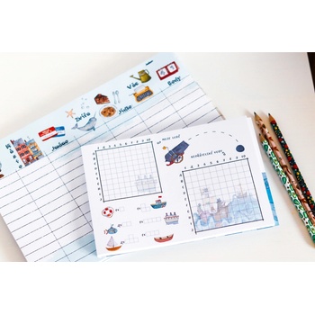 ePipí Námořní bitva lodě A5 50 listů