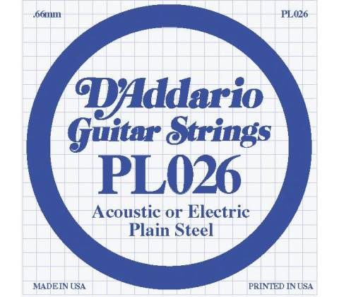 D'Addario PL 026