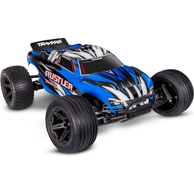 Traxxas Rustler HD 2WD RTR modrý 1:10