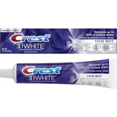 Crest 3D White Ultra Whitening Vivid Mint 147g