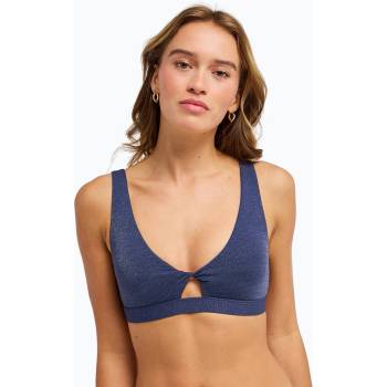 Roxy Горнище на бански костюм ROXY Paradise Wave Elongated Tri mood indigo