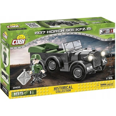 Cobi 2405 World War II Německé terénní vozidlo 1937 HORCH 901 KFZ.15